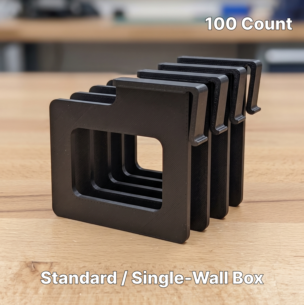Box Buddy Universal Clip-On Card Box Dividers – Single & Double-Wall Boxes