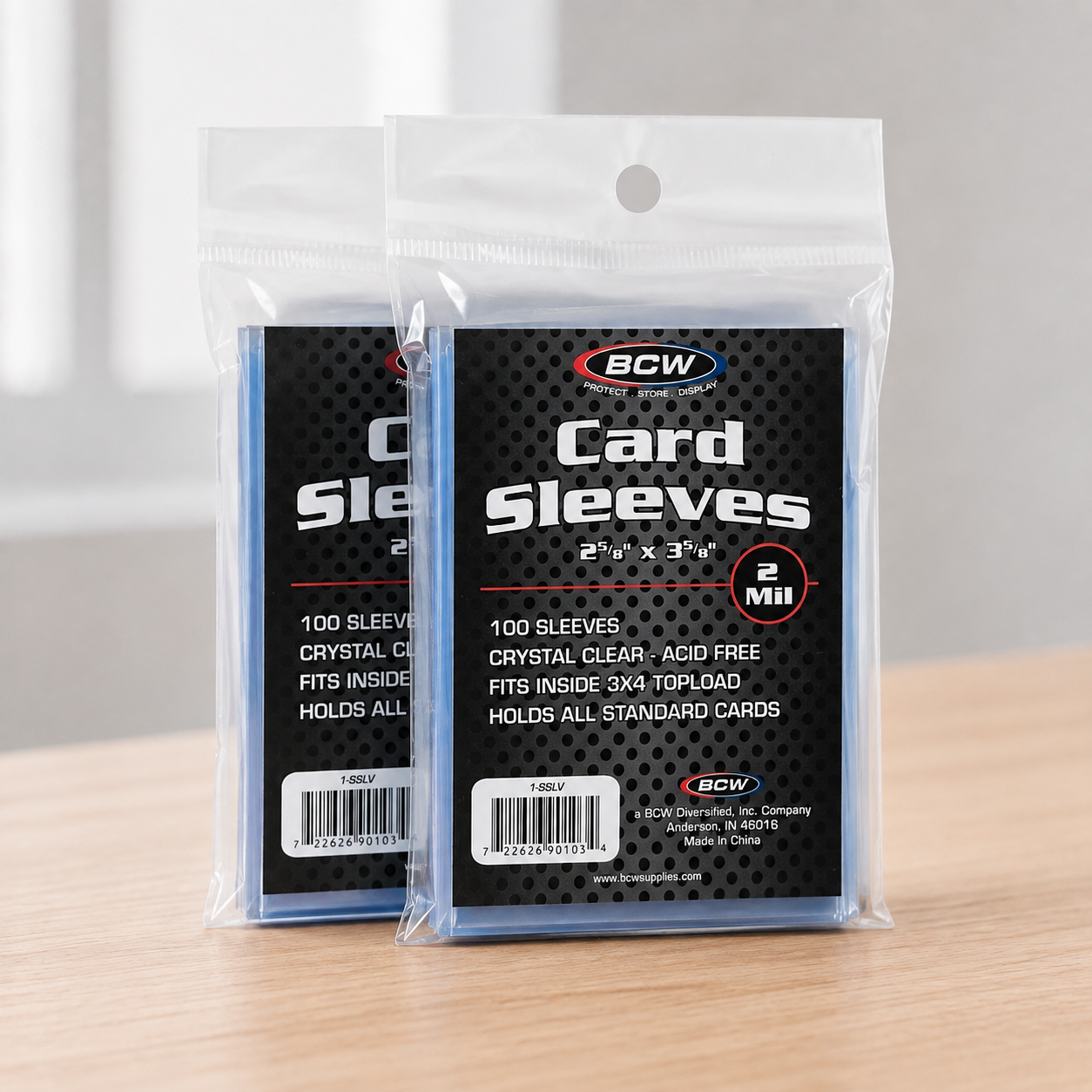 card sleeve companies 200-Count Standard Penny Sleeves for Sports Cards, Pokémon & Collectib – OBD Collectibles Style:Cromai Type_Sealed notch condition Yu-Gi-Oh! TRADING CARD GAME