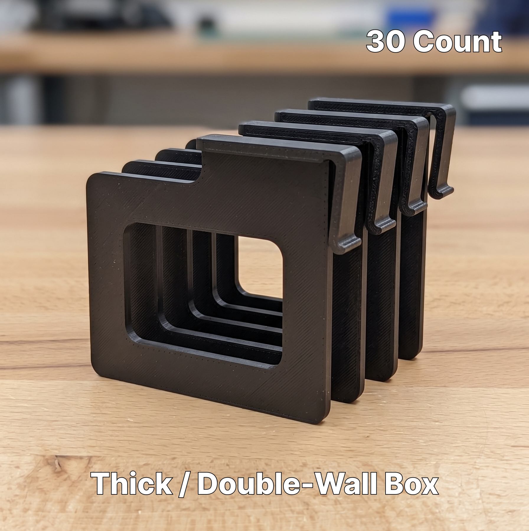 Box Buddy Universal Clip-On Card Box Dividers – Single & Double-Wall Boxes