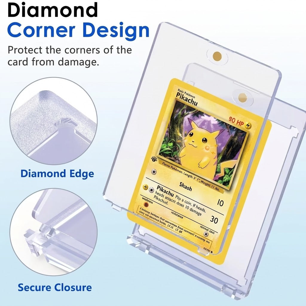 Slim 35PT Magnetic One-Touch Card Holder — Single Holder