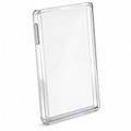 Clear PSA slab protector with TPU frame and rigid clear back plate
