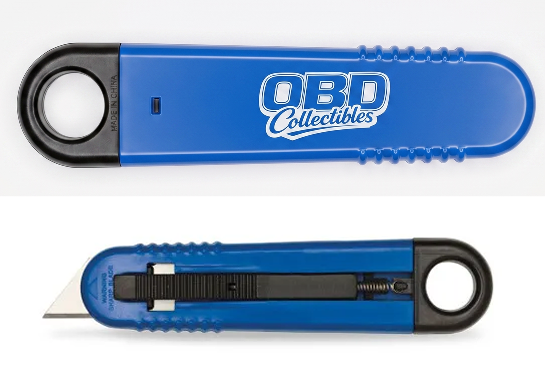 Spring-Loaded Retractable Box Cutter