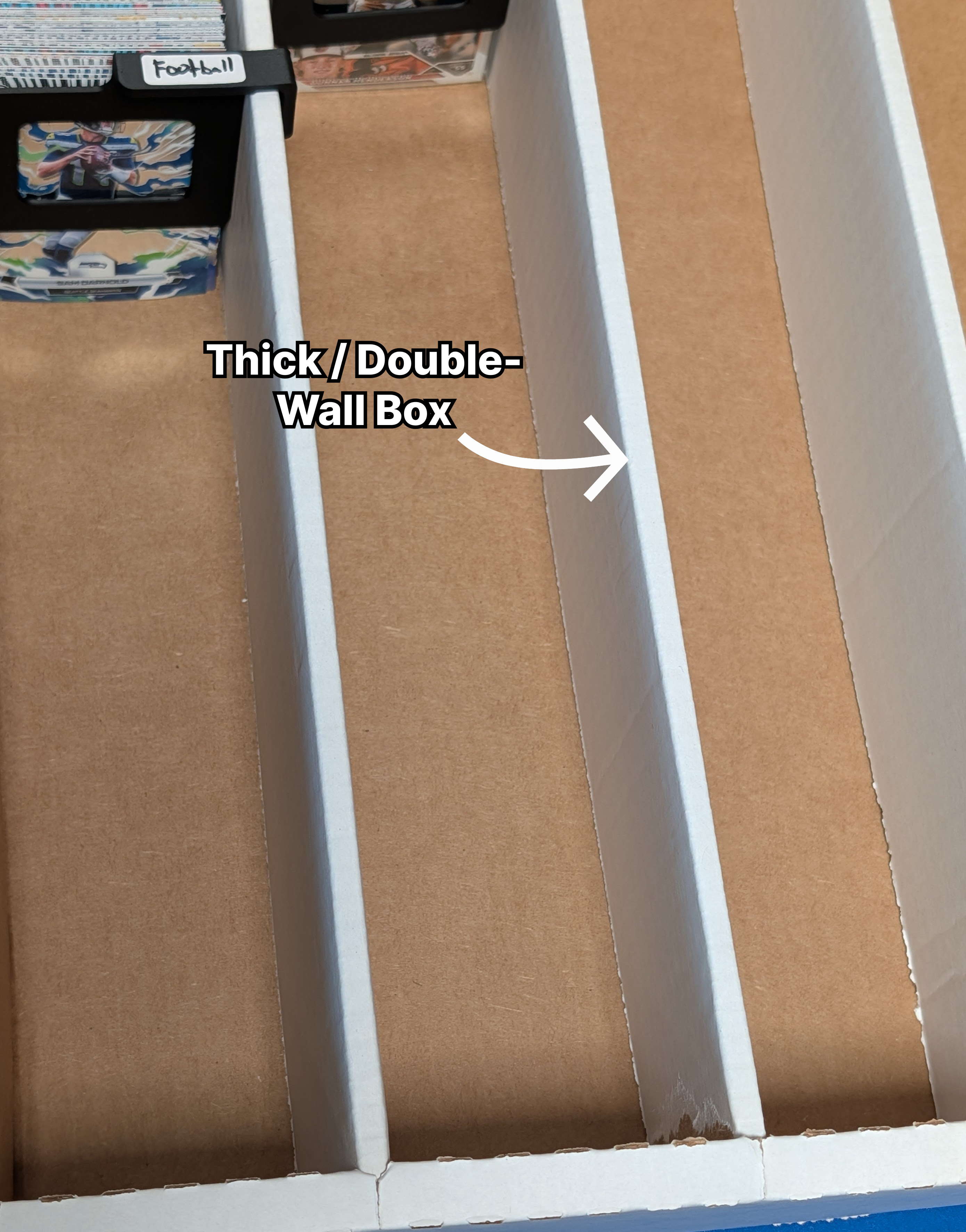 Box Buddy Universal Clip-On Card Box Dividers – Single & Double-Wall Boxes