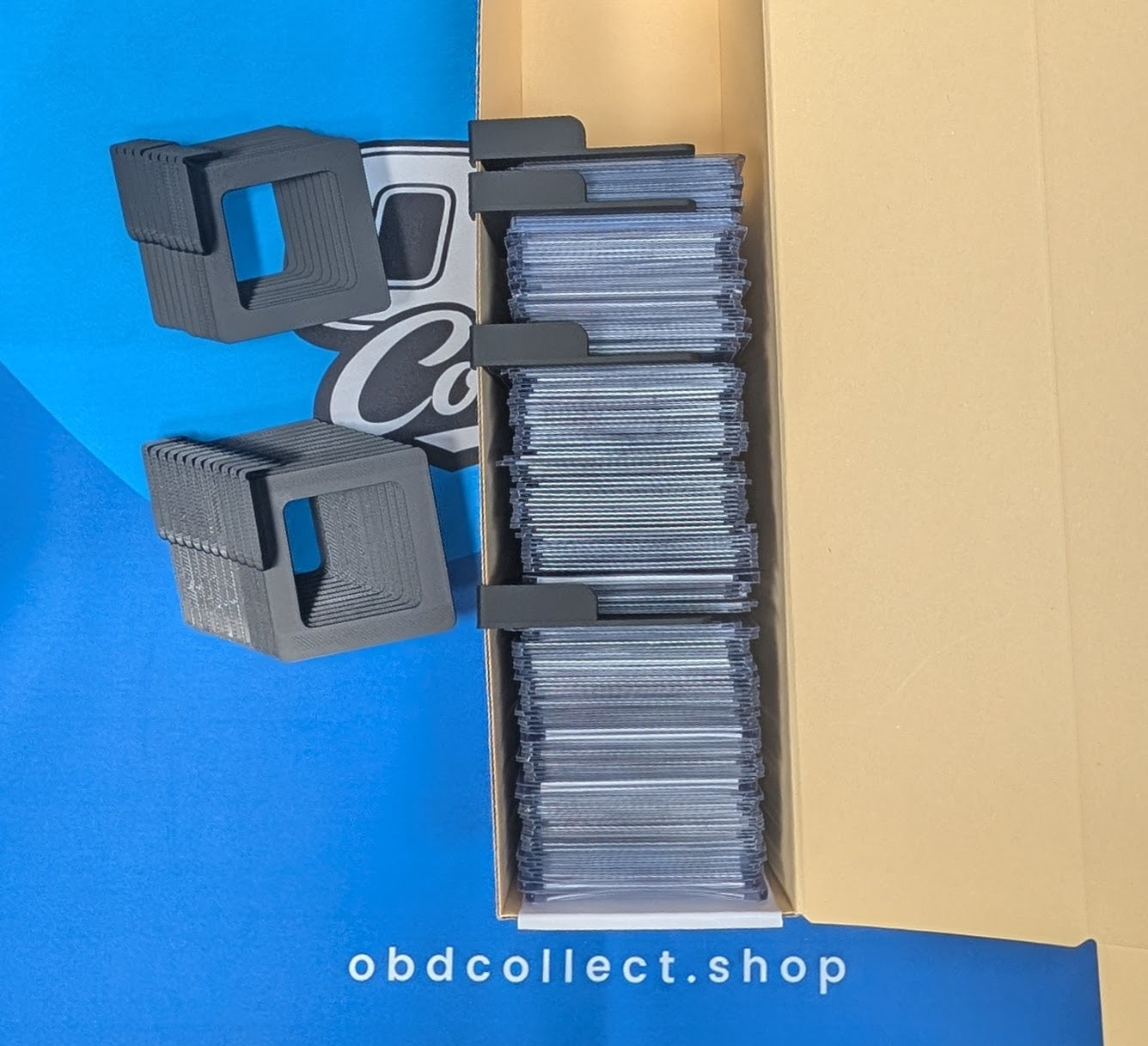 Box Buddy Universal Clip-On Card Box Dividers for Vertical & Horizontal Storage Boxes