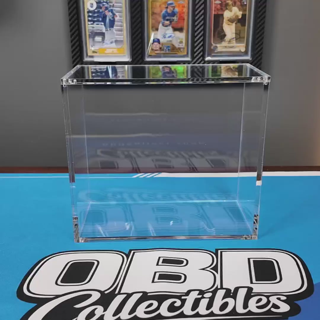 Premium 5mm Acrylic ETB Display Case – Magnetic Pokémon Elite Trainer Box Protector
