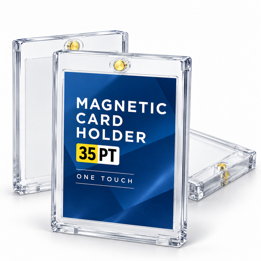 Slim 35PT one-touch magnetic trading card holder
